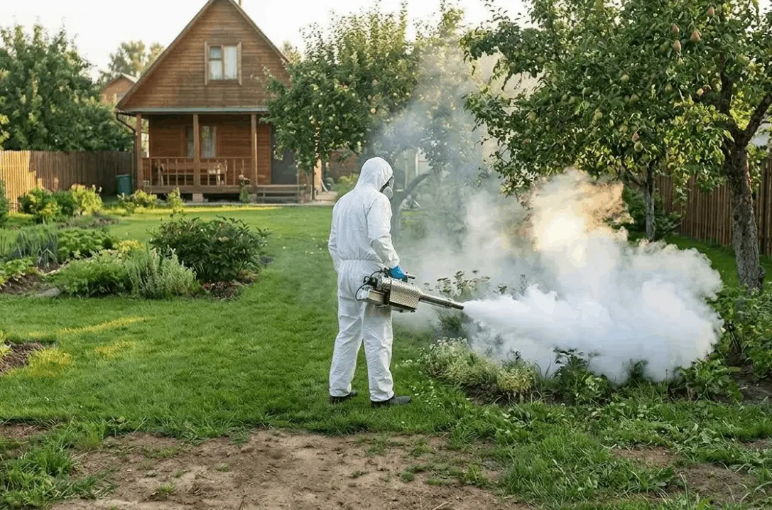 Уничтожение сеноеда — Обработка объекта от сеноеда